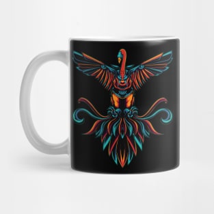 mecha bird illustration Mug